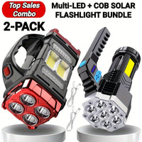 2pcs Solar Lights | Multi-LED