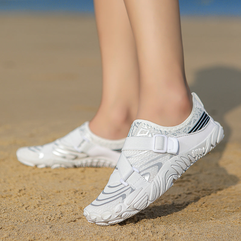 Women's Barefoot Water Shoes – Lightweight Slip-On Sneakers for Yoga, Beach, Swimming & Water Sports, Multi-Functional Sole with Cushioned Arch Support, Sizes US 5–12.5, 7 Colors