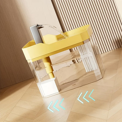 Automatic Pet Water Fountain for Cats & Dogs, 57.48oz Ultra-Quiet USB Circulating Water Dispenser with Filtration, Battery-Free Cat Drinking Feeder