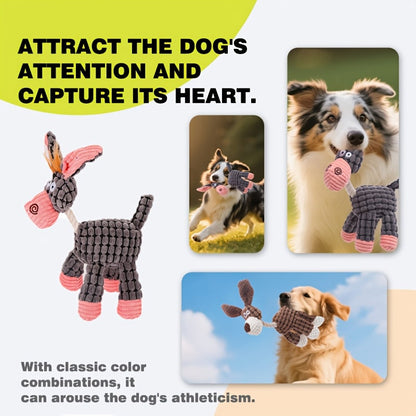 6pcs Squeaky Plush Dog Toys – Cute Animal-Shaped Chew & Teething Set, Interactive Plush Toys for Small & Medium Dogs, Anxiety Relief & Teeth Cleaning, Safe & Durable