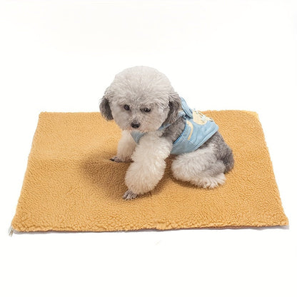 Self-Warming Pet Mat for Cats & Dogs – Ultra-Soft Thermal Bed Mat No Electricity Required Instantly Cozy & Warm on Cold Floors