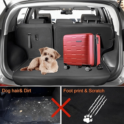 Car Trunk Mat Cargo Liner – Non-Slip Waterproof Floor Mat with Unique Patterns, Durable Vehicle Interior Protector from Dirt, Spills & Scratches, Universal Fit