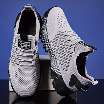 Men's Running Shoes Lightweight Breathable Athletic Sneakers - Sport Walking Tennis Casual Fitness Shoes for Men, Comfortable & Fashionable Multi-Color