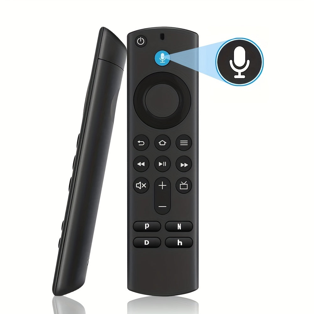 Alexa Voice Remote Replacement for Fire TV Stick 4K Max Lite Cube 3rd Gen – Built-In Voice Search, Wireless, Compatible with Echo Show 15, Fire TV Stick 2nd 3rd Generation, Easy Button Access