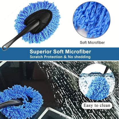 26PCS Car Detailing Brush Set Complete Car Cleaning Kit with Drill Brushes Wash Mitt Tire Brush Window Squeegee Cleaning Gel Spray Bottle for Interior Exterior Wheels Windshield Professional Auto Care