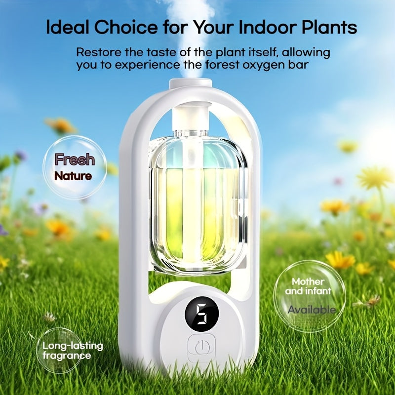 Essential Oil Diffuser Aromatherapy Humidifier with 7 Color LED Light, USB Powered Quiet Mini Aroma Diffuser for Bedroom, Office, Yoga & Home – Timer Setting, Multiple Scents Available