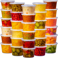 48pcs(24 Containers & 24 Lids)