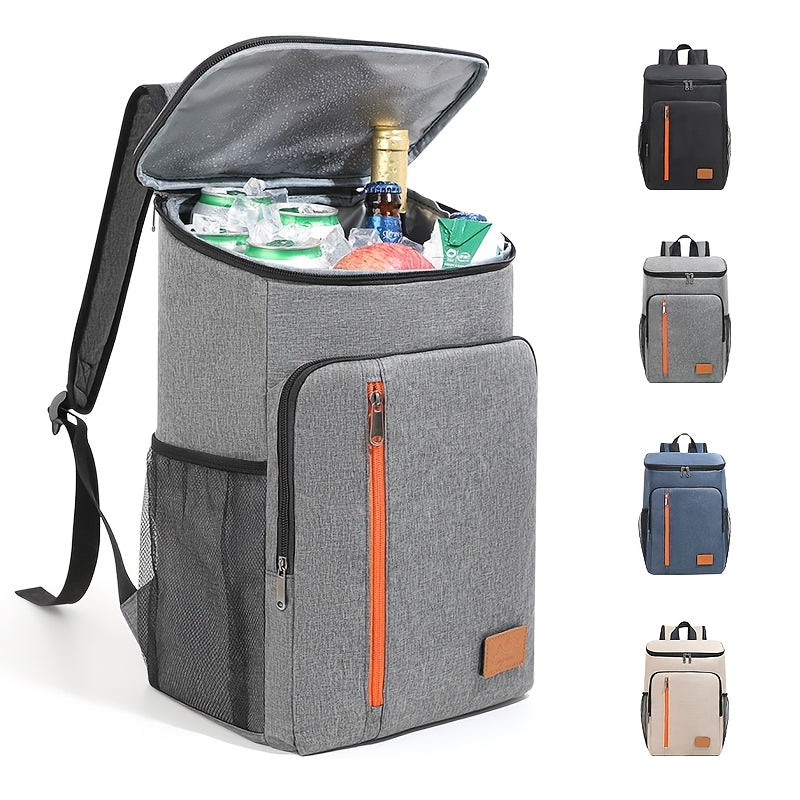 Insulated Cooler Backpack Extra Large Holds 30+ Cans, Leakproof Shoulder Bag for Men & Women, Perfect for Camping BBQ Beach Picnic Hiking – Compatible with Ice Packs