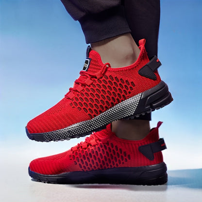 Men's Running Shoes Lightweight Breathable Athletic Sneakers - Sport Walking Tennis Casual Fitness Shoes for Men, Comfortable & Fashionable Multi-Color