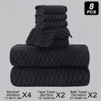 8 piece black suit