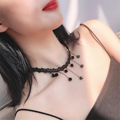 20pcs Velvet Gothic Choker Necklace Set for Women – Y2K Black Lace Tattoo Style with Heart, Moon, Cross & Pendant Designs, Trendy Collar Clavicle Chain Jewelry Gift for Party, Festival & Daily Wear