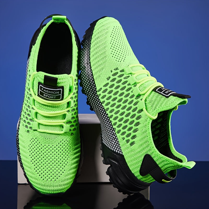 Men's Running Shoes Lightweight Breathable Athletic Sneakers - Sport Walking Tennis Casual Fitness Shoes for Men, Comfortable & Fashionable Multi-Color
