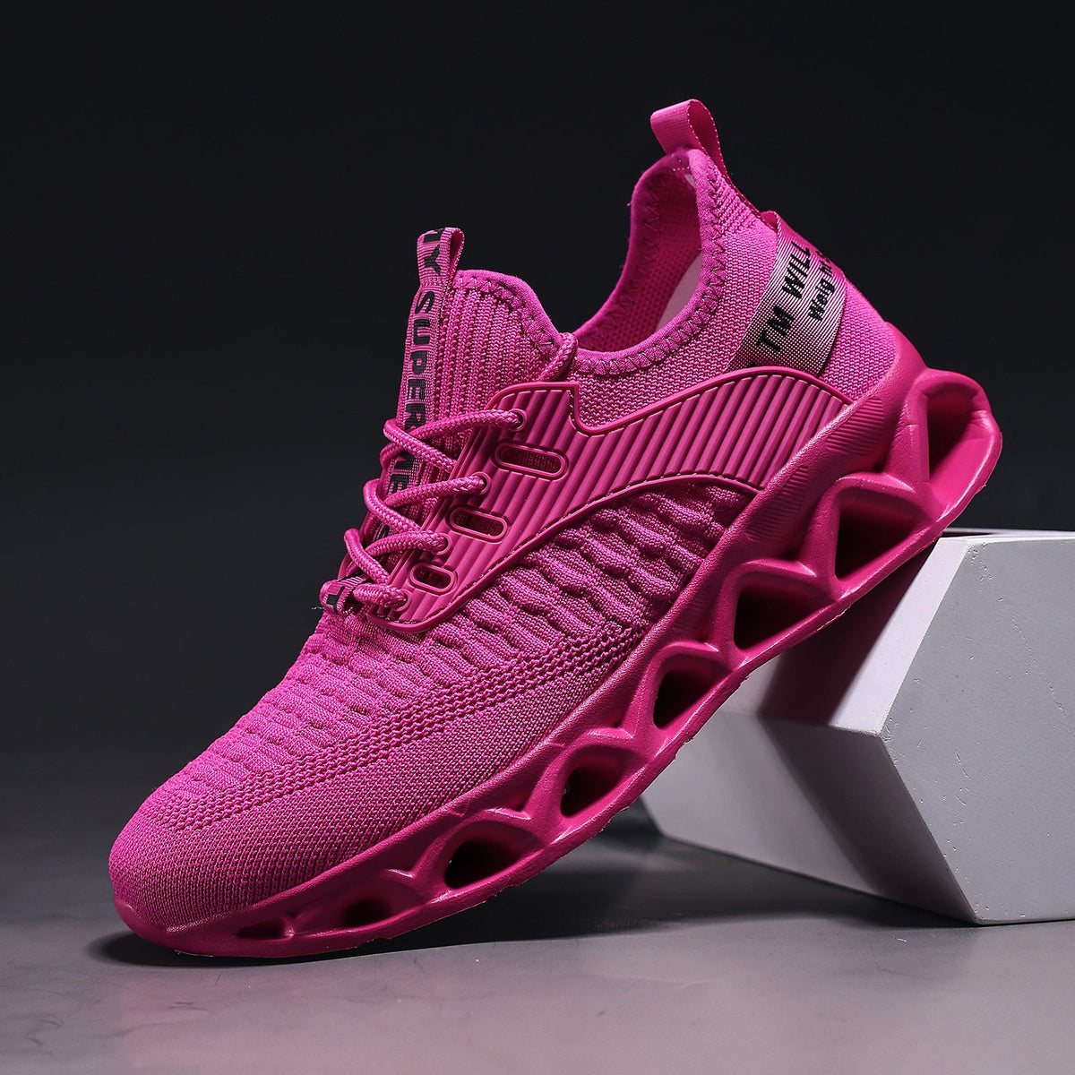 Women's Blade Sneakers – Breathable Non-Slip Walking & Running Shoes with Blade Sole, Fashion Athletic Trainers for Gym, Sports, Tennis & Work, Sizes US 6.5–12.5, Multiple Colors