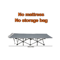 Gray, without mattress