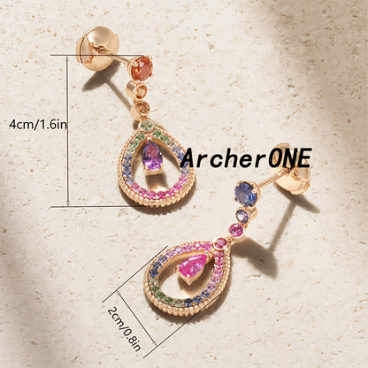 925 Sterling Silver Handmade Multi-Layer Love Beaded Necklace & Earring Set for Women – December Birthstone Jewelry, Elegant Daily & Wedding Gift with Free Gift Box