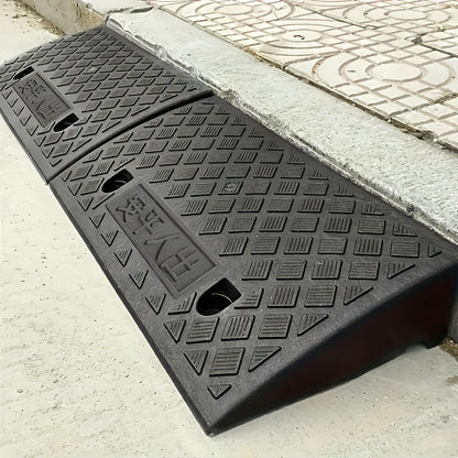 2-Pack Heavy Duty Plastic Loading Ramps – Anti-Slip & Weather-Resistant Portable Ramps for Cars, Trucks, Bicycles, Wheelchairs & Medical Equipment, Multiple Heights Available