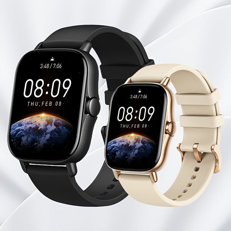 2026 Smartwatch Unisex Wireless Calling Dialing Multiple Sports Modes Heart Rate Message Notification Multi-App Alerts Fitness Tracker Watch for Men Women Compatible iPhone Android