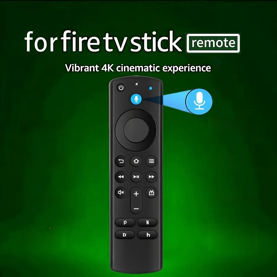 Alexa Voice Remote Replacement for Fire TV Stick 4K Max Lite Cube 3rd Gen – Built-In Voice Search, Wireless, Compatible with Echo Show 15, Fire TV Stick 2nd 3rd Generation, Easy Button Access