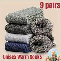 9 Pairs Multicolored Socks