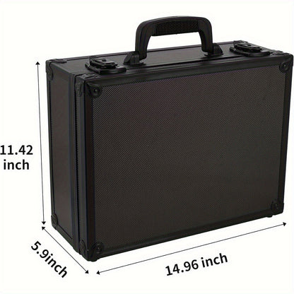 Trading Card Storage Box with Lock Holds 600 Plus 3x4 35PT Rigid Top Loaders Sports Card Organizer Case for Pokemon MTG Yu-Gi-Oh Baseball Football Standard and Mini Size Options