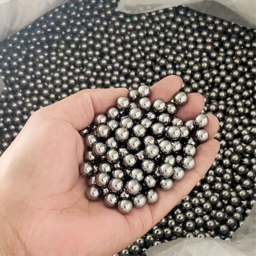 8mm High-Precision Slingshot Steel Balls 180 or 350 Pack – Durable Carbon Steel Ammo for Slingshot Shooting, Bicycle Bearings & Outdoor Leisure, No Assembly Required
