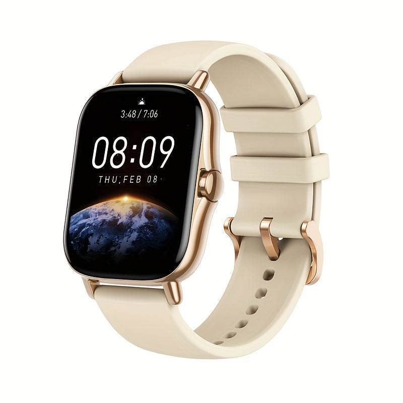 2026 Smartwatch Unisex Wireless Calling Dialing Multiple Sports Modes Heart Rate Message Notification Multi-App Alerts Fitness Tracker Watch for Men Women Compatible iPhone Android