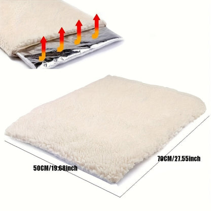 Self-Warming Pet Mat for Cats & Dogs – Ultra-Soft Thermal Bed Mat No Electricity Required Instantly Cozy & Warm on Cold Floors