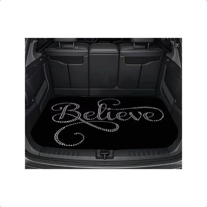 Car Trunk Mat Cargo Liner – Non-Slip Waterproof Floor Mat with Unique Patterns, Durable Vehicle Interior Protector from Dirt, Spills & Scratches, Universal Fit