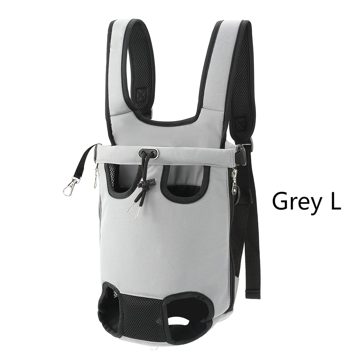 Hands-Free Pet Backpack Carrier for Cats & Small Dogs – Breathable Mesh Harness with Adjustable Shoulder Straps, Outdoor Travel Bag for Hiking, Cycling & Park Walks, Perfect Halloween & Christmas Gift