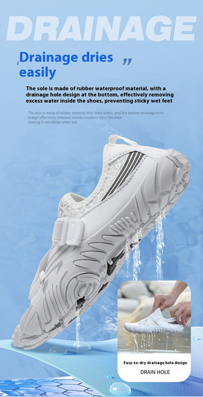 Women's Barefoot Water Shoes – Lightweight Slip-On Sneakers for Yoga, Beach, Swimming & Water Sports, Multi-Functional Sole with Cushioned Arch Support, Sizes US 5–12.5, 7 Colors