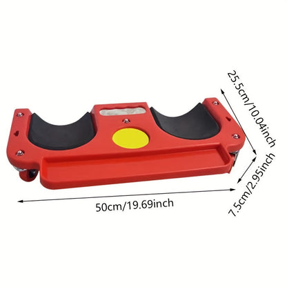 Rolling Knee Pad Platform with Wheels & Built-In Tool Tray ABS Cushioned Kneeling Pad for Flooring, Carpentry, Car Repairs & Machine Work – Heavy Duty, Comfortable, Multi-Function Work Stool