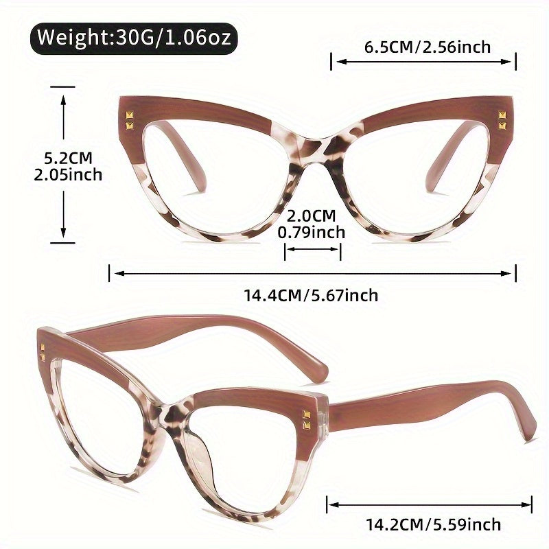 3PCS Reading Glasses for Women – Photochromic Lenses, Metal Hinge, Minimalist Color Block Design, Elegant Presbyopia Eyeglasses +1.00 to +4.00, Fashion Gift for Ladies