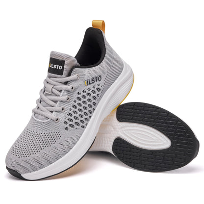 Men's Running Shoes Lightweight Breathable Athletic Sneakers - Sport Walking Tennis Casual Fitness Shoes for Men, Comfortable & Fashionable Multi-Color