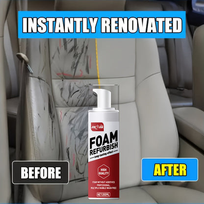 Car Interior Care Spray 6.76oz Multi-Purpose Cleaner for Car Seats Dashboard Steering Wheel PU Leather Fabric Gentle Neutral Formula All-Season Auto Interior Renovation Surface Protector Home & Vehicle