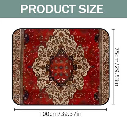 Car Trunk Mat Cargo Liner – Non-Slip Waterproof Floor Mat with Unique Patterns, Durable Vehicle Interior Protector from Dirt, Spills & Scratches, Universal Fit