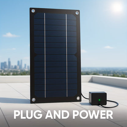 Solar Panel Kit with Battery Charging Controller – Portable Off-Grid Power for Car, RV, Caravan, Camping & Outdoor Use