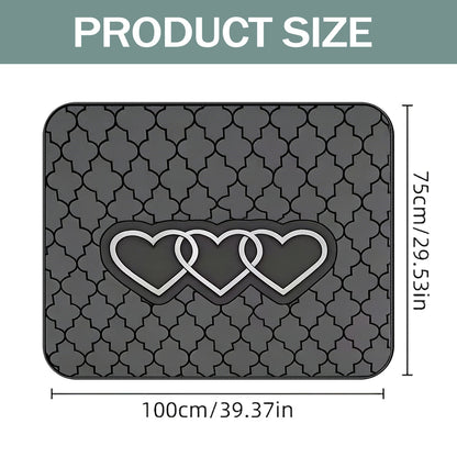 Car Trunk Mat Cargo Liner – Non-Slip Waterproof Floor Mat with Unique Patterns, Durable Vehicle Interior Protector from Dirt, Spills & Scratches, Universal Fit