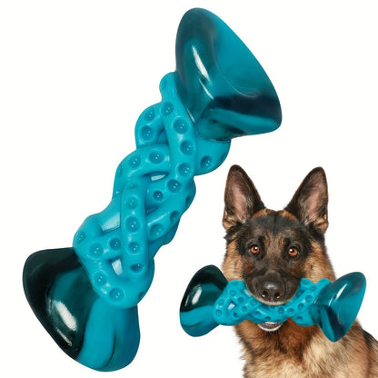 Durable Nylon Dog Chew Toy Anxiety Relief Boredom Buster Indestructible Pet Toy for Small Medium Large Dogs Aggressive Chewers Standard and Large Size Keeps Dogs Busy Stress Relief