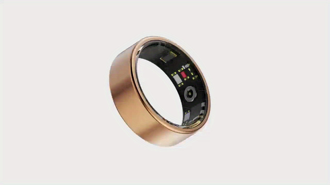 Smart Ring for Women & Men – IP68 Waterproof Fitness Tracker with Sleep Tracking, Step Counter, Exercise Monitoring & Camera Control, Lightweight Health Ring Compatible with iPhone & Android