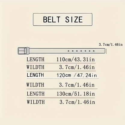 Men's Leather Ratchet Belt Stainless Steel Auto Buckle Trim to Fit Dress and Casual Adjustable Black Belt for Men