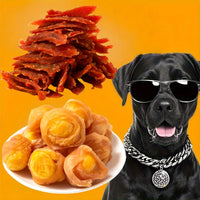 Duck meat 100g + chicken and duck meat with egg yolk 200g
