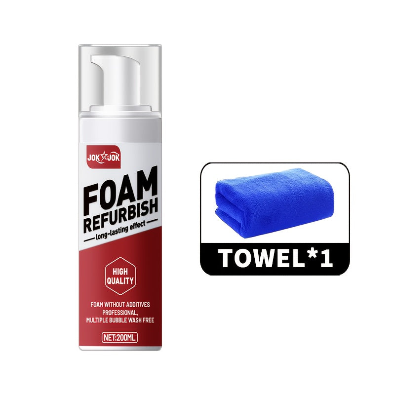 Car Interior Care Spray 6.76oz Multi-Purpose Cleaner for Car Seats Dashboard Steering Wheel PU Leather Fabric Gentle Neutral Formula All-Season Auto Interior Renovation Surface Protector Home & Vehicle