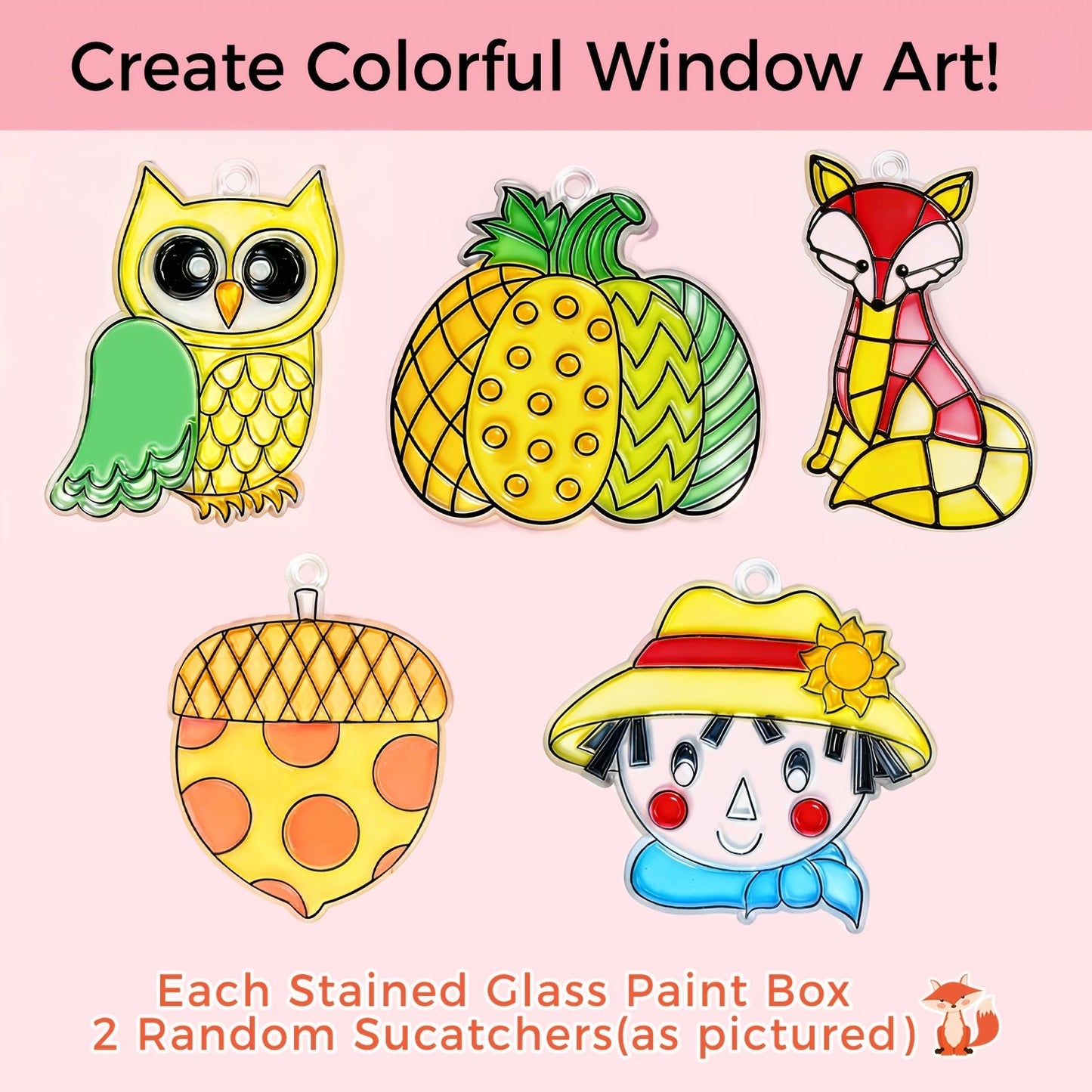 Glass Paint Set 12 Colors Non-Toxic Acrylic Stained Glass Painting Kit for Wine Glasses Windows Ceramic Mugs ASTM Certified Odorless with 3 Brushes for Adults Artists and Beginners