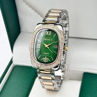 Silvery golden green