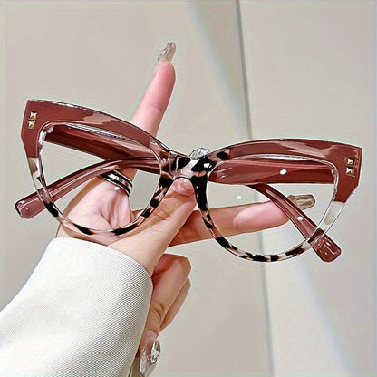 3PCS Reading Glasses for Women – Photochromic Lenses, Metal Hinge, Minimalist Color Block Design, Elegant Presbyopia Eyeglasses +1.00 to +4.00, Fashion Gift for Ladies