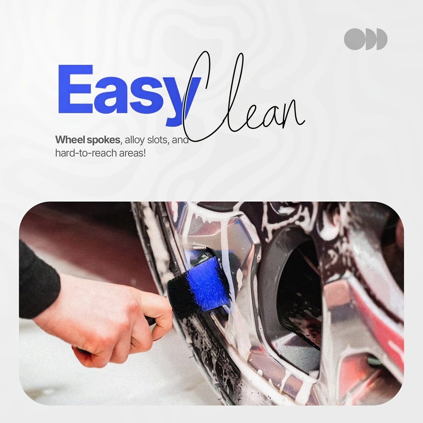 26PCS Car Detailing Brush Set Complete Car Cleaning Kit with Drill Brushes Wash Mitt Tire Brush Window Squeegee Cleaning Gel Spray Bottle for Interior Exterior Wheels Windshield Professional Auto Care