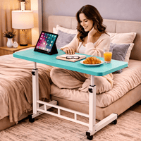 Bedside Computer Desk- Sky Blue
