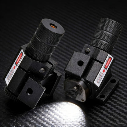 2-Pack Red Dot Laser Sight Scope Compact Tactical Laser Sights with Picatinny Rail Mount for Rifles, Pistols & Handguns – Adjustable Windage & Elevation, Durable Aluminum Body