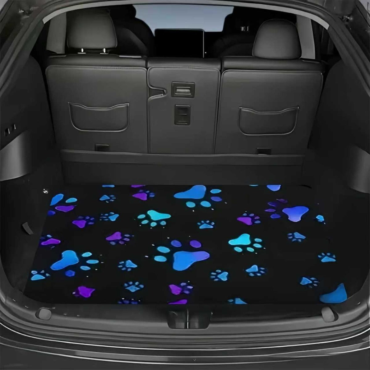 Car Trunk Mat Cargo Liner – Non-Slip Waterproof Floor Mat with Unique Patterns, Durable Vehicle Interior Protector from Dirt, Spills & Scratches, Universal Fit
