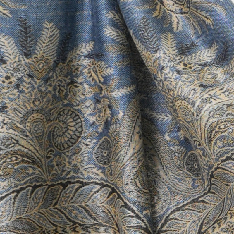 Phoenix Tail Paisley Pashmina Scarf – Thick Warm Wrap Shawl for Women, Luxurious Soft Fabric in 17 Vibrant Colors, Versatile for Formal Events, Everyday Wear & Gifting